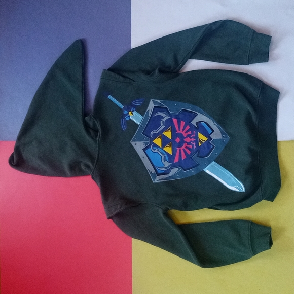 Nintendo Other - 2016 The Legend Of Zelda Link Green Hoodie UNISEX